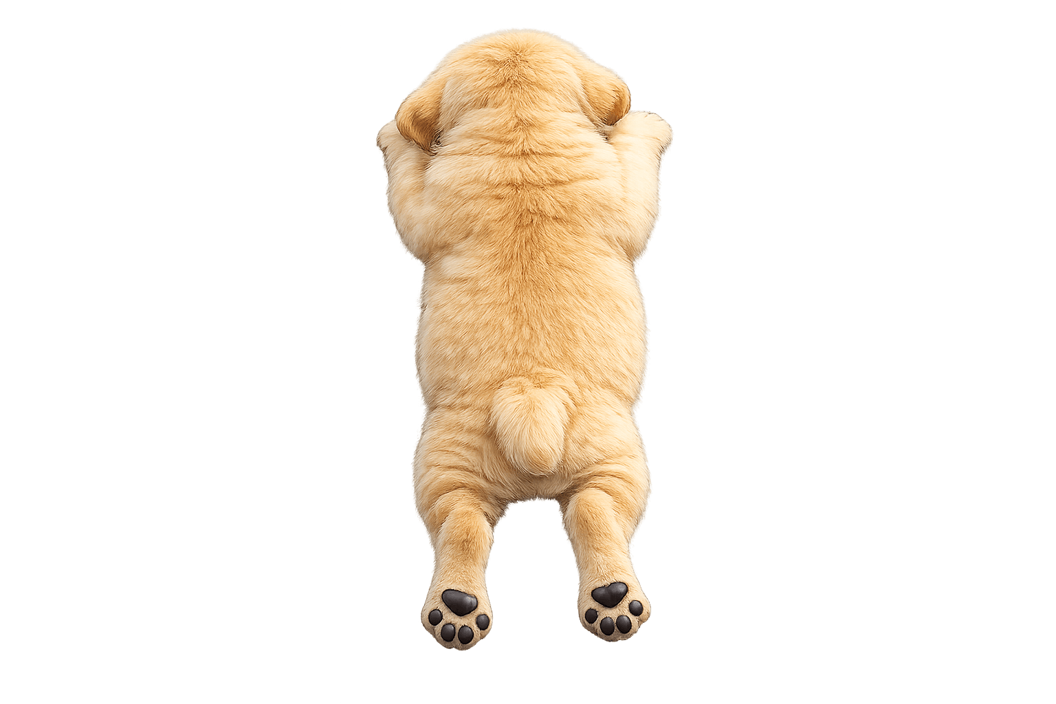 Cachorro pendurado