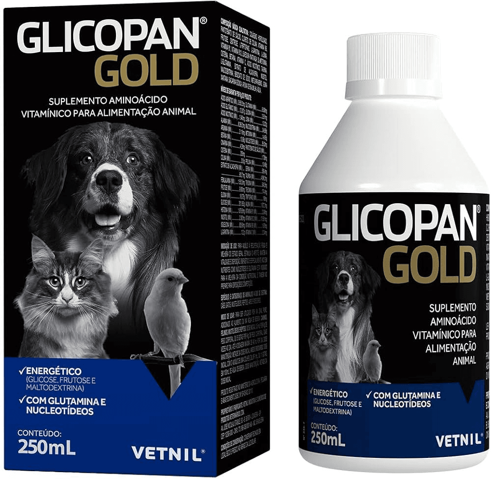 GLICOPAN GOLD 250ML VETINIL