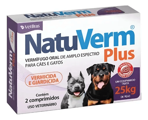 NATUVERM PLUS CART 2X1 1.650,0MG(25KG)