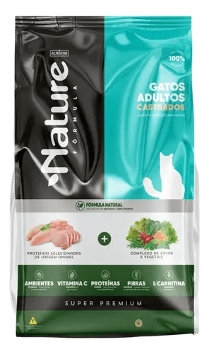 ALINUTRE NATURE F PE GATOS AD CAST 3KG
