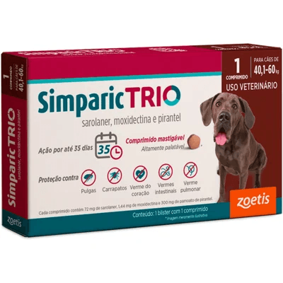 SIMPARIC TRIO 72MG - 40 - 60KG UN