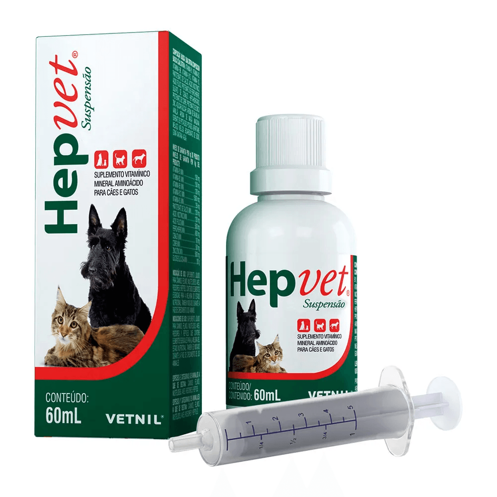 HEPVET SUSPENSAO 60ML