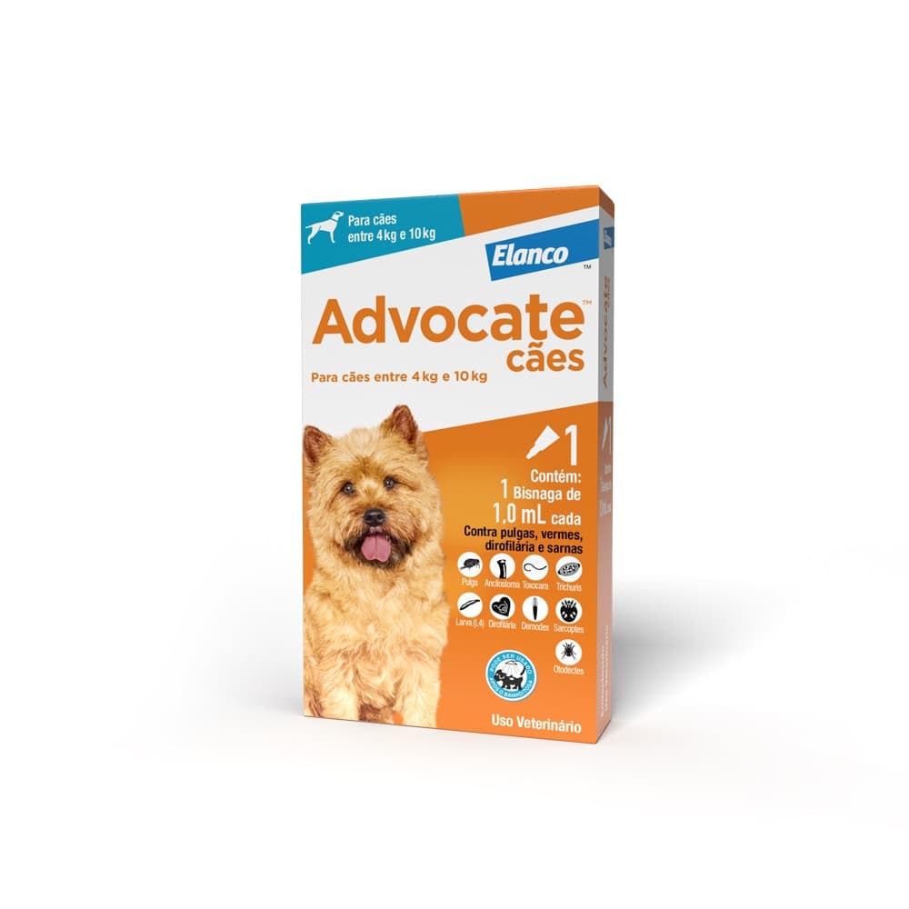 ADVOCATE CÃES 1,0ML