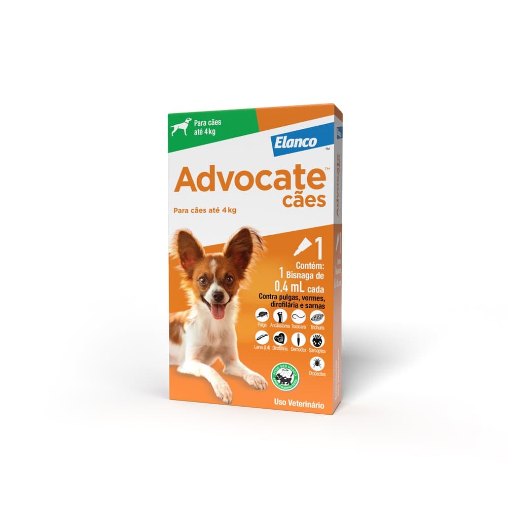 ADVOCATE CÃES COMBO 0,4ML
