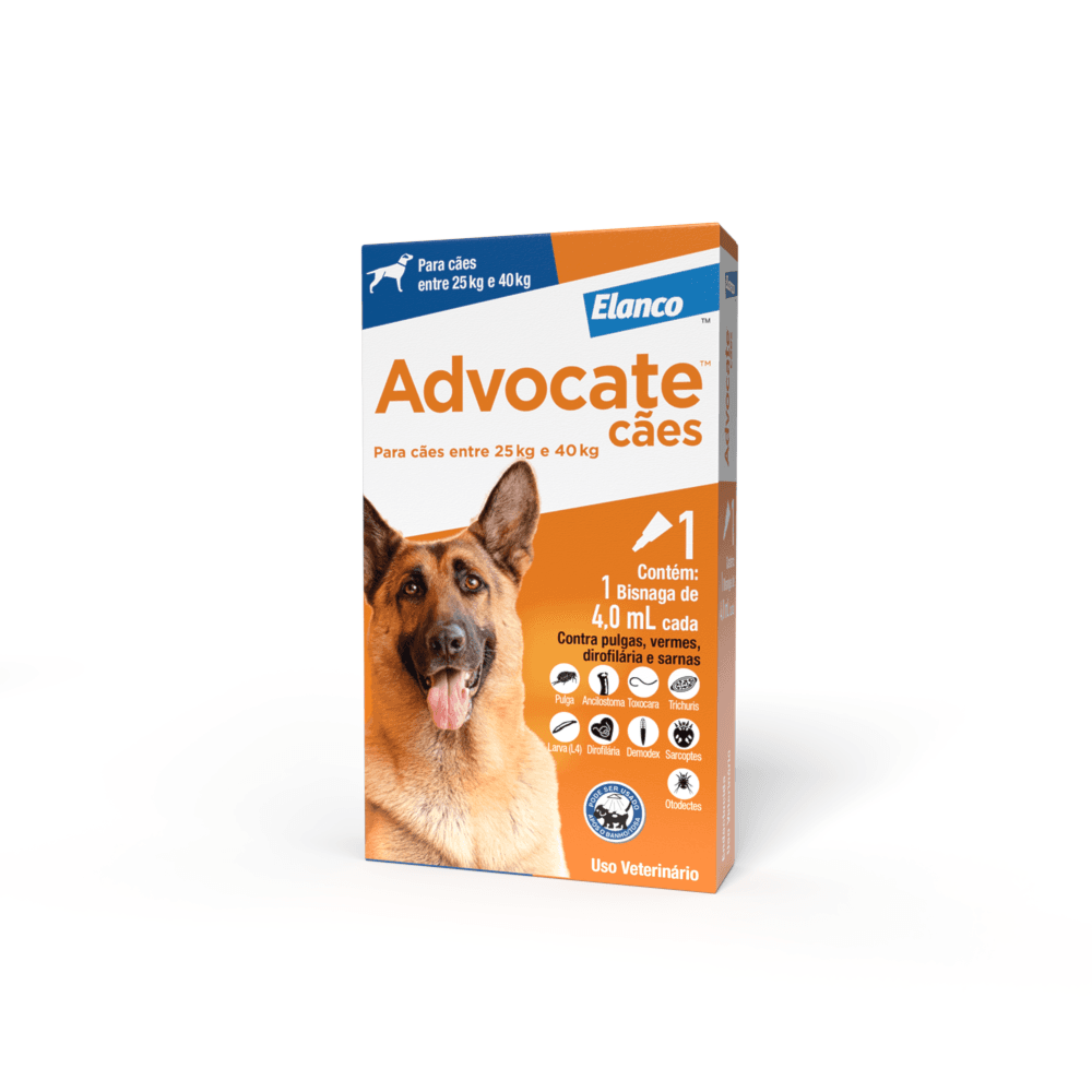 ADVOCATE CÃES 4,0ML