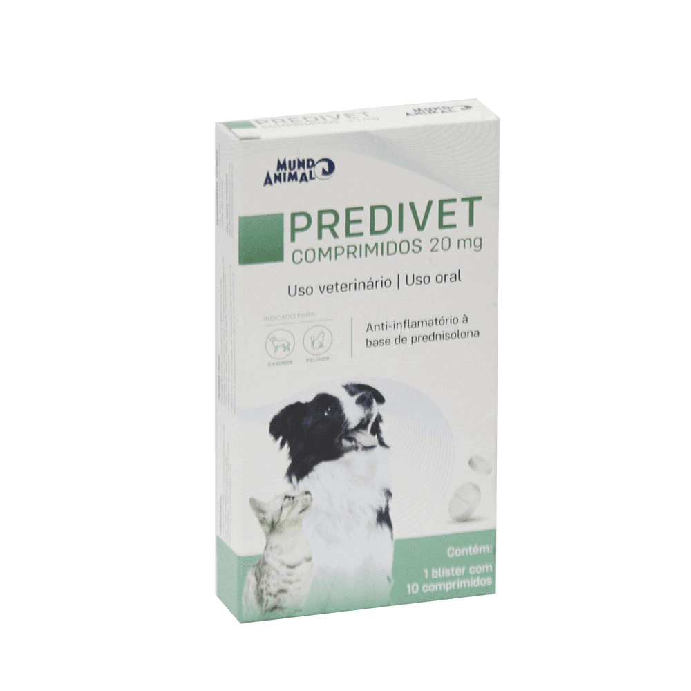 PREDIVET 20 MG 10 X 10 CP. HOSP.