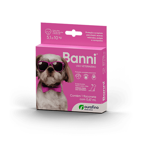 BANNI CAO 5,1KG A 10KG 0,67ML
