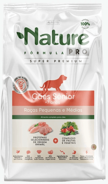 ALINUTRE NATURE F PRO SENIOR 7 CAES RPM 2,5KG