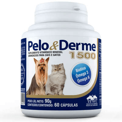 PELO & DERME 1500MG DHA+EPA 60 CAPSULAS